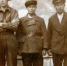 Василий Щулин справа с освободителем французом и приятелем, 1945 - Музей истории города Бородино